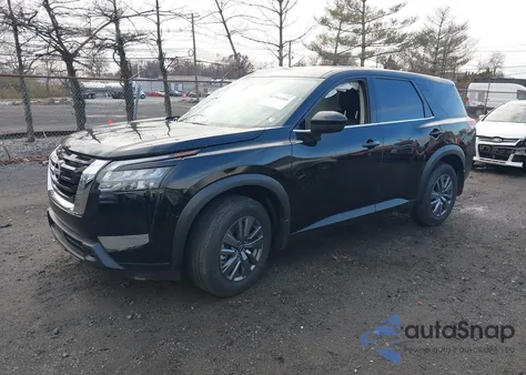 2025 Nissan Pathfinder S 4Wd z USA, uszkodzony, nr VIN 5N1DR3AC6SC277573